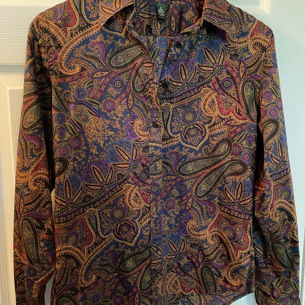 LAUREN Ralph Lauren Paisley Button Up